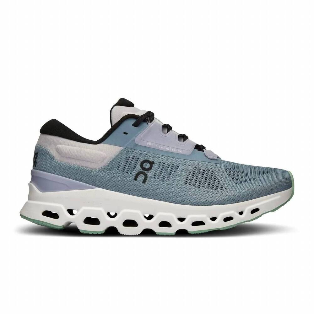 NEW ON women’s cloudstratus 3 running shoes in wash nimbus